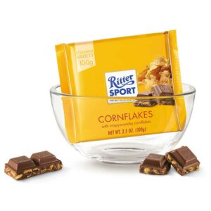 Chocolate Ritter Sport Cornflakes, 100 g