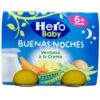 Compota Hero Baby Buenas Noches  Verduras a la Crema (A partir de los 6 meses), 380g