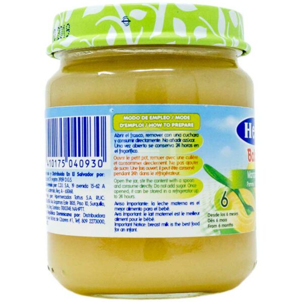 Compota Hero Baby Manzana (A partir de los 6 meses), 115g