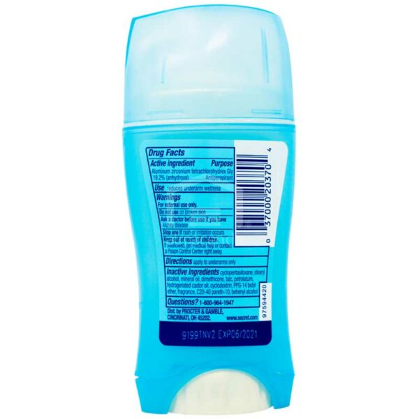 Desodorante en Barra Secret Cocoa Butter Invisible 2.6oz