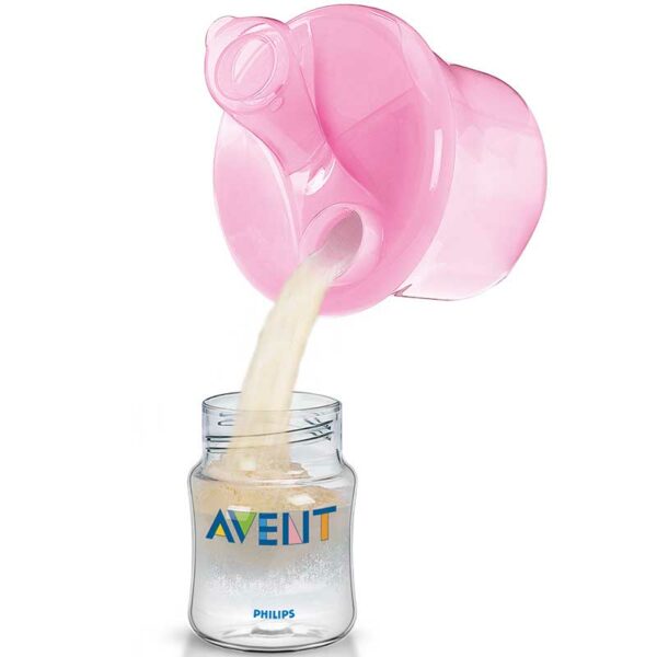 Dispensador de Leche en Polvo o Cereal Philips Avent Color Rosado