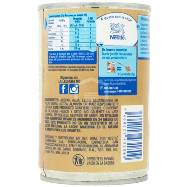 Dulce de Leche Nestlé La Lechera, 408 g
