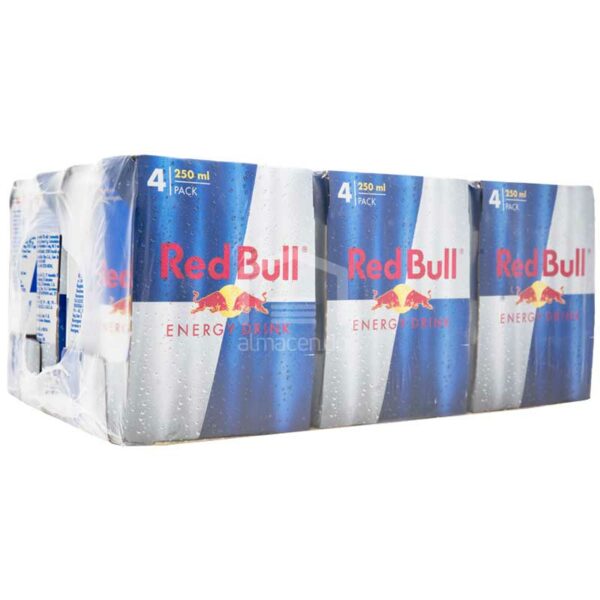 Energizante Red Bull, 250 ml Caja (24 uds)