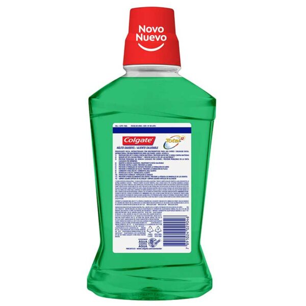 Enjuague Bucal Colgate Total 12 Aliento Saludable, 500 ml