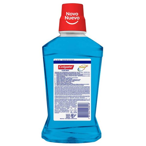 Enjuague Bucal Colgate Total 12 Clean Mint, 500 ml