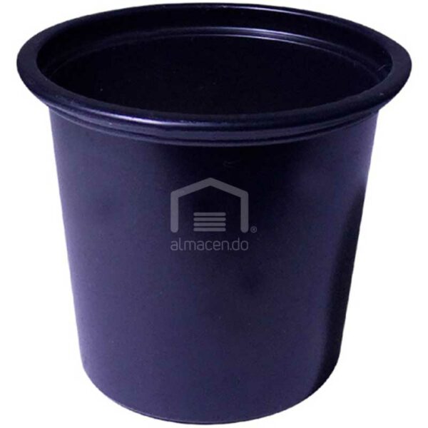 Envase Souffle Negro VS-100 Plastifar 1 oz 250 uds