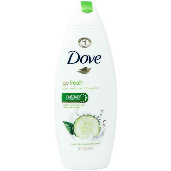 Jabón Líquido de Baño Dove Go Hidratación Fresca, 12 oz
