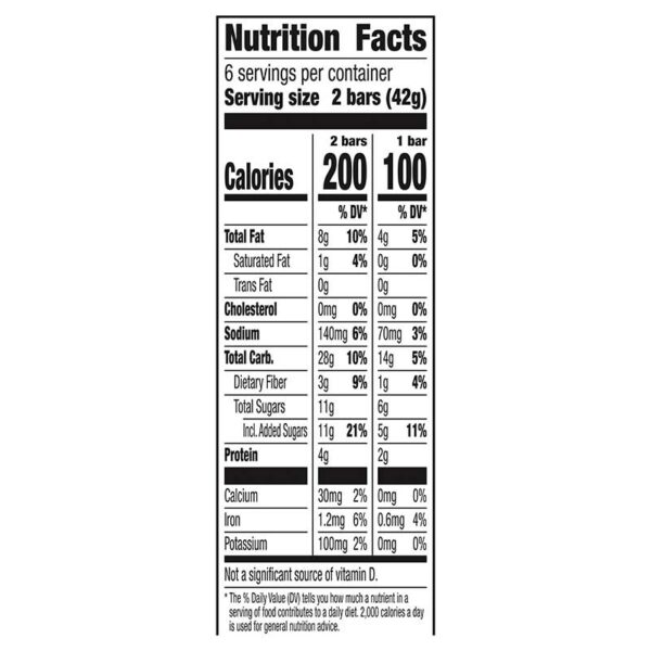 Granola-Nature-Valley-Barras-de-Almendra-Asada_-8.94-oz-_12-uds_-Info Granola Nature Valley Barras de Almendra Asada, 8.94 oz (12 uds)