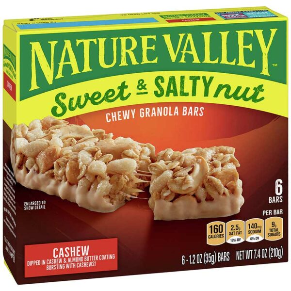 Granola Nature Valley Barras de Anacardo 7.4 oz (6 uds)