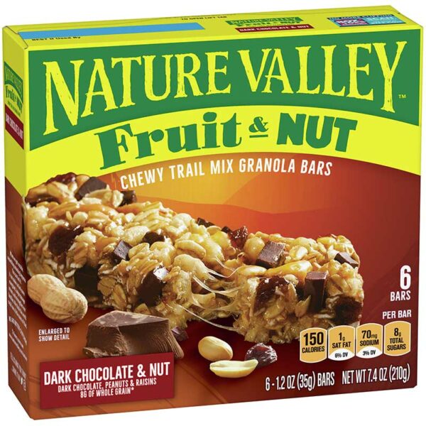 Granola-Nature-Valley-Barras-de-Chocolate-Negro-y-Nuez_-7.4oz-_6-uds_-Turn Granola Nature Valley Barras de Chocolate Negro y Nuez, 7.4oz (6 uds)