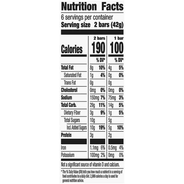 Granola Nature Valley Barras de Manzana Crujiente 8.94 oz (12 uds)