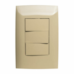 Interruptor Triple Leviton CIEN, 10 Amp