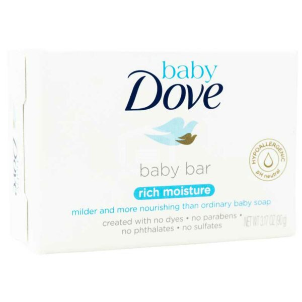 Jabo%CC%81n-Dove-Baby-Humectacio%CC%81n-Enriquecida_-90g Jabón Dove Baby Humectación Enriquecida, 90 g