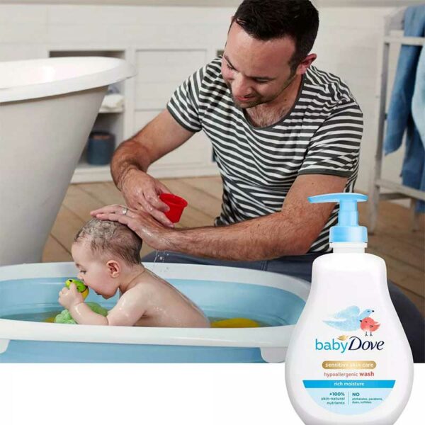 Jabón Líquido Dove Baby Humectación Enriquecida, 13 oz