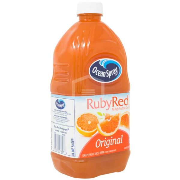 Jugo Ocean Spray Toronja Roja Rubí, 64oz