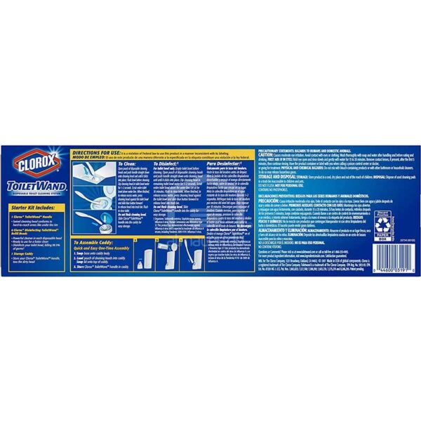 Kit-Clorox-limpiador-de-inodoro-desechable-Back Kit Clorox Limpiador de Inodoro Desechable + 16 Repuestos
