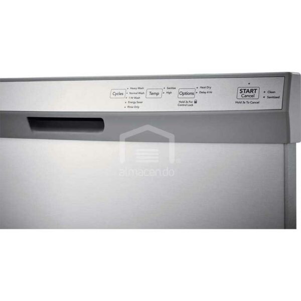 Lavaplatos-Frigidaire-en-Acero-Inoxidable-FFCD2418UW_-24_-Front-2 Lavaplatos Frigidaire en Acero Inoxidable FFCD2418UW, 24"