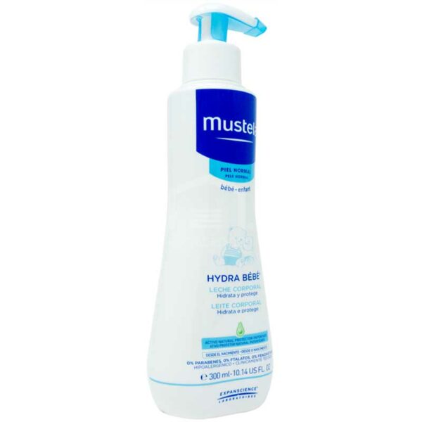 Leche corporal Hydra Bébé Mustela, 300 ml