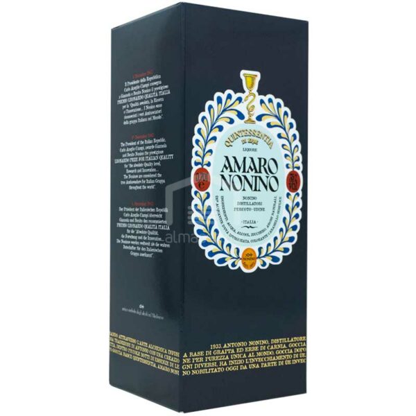 Licor-Amaro-Nonino_-700ml-Turn Licor Amaro Quintessentia Nonino, 700 ml
