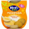 Merienda Hero Baby Natillas y Galletas (A partir de los 6 meses), 260g