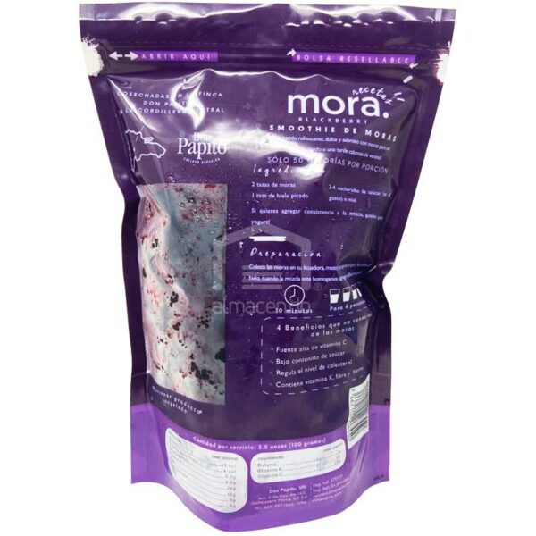 Moras Congeladas Don Papito, 15.8 oz