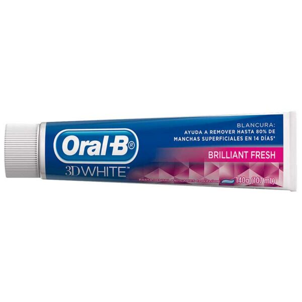 Pasta-Dental-Oral-B-3D-White-Brilliant-Fresh_-140-g-Front-3 Pasta Dental Oral-B 3D White Brilliant Fresh, 140 g