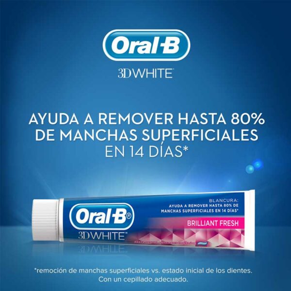 Pasta-Dental-Oral-B-3D-White-Brilliant-Fresh_-140-g-Front Pasta Dental Oral-B 3D White Brilliant Fresh, 140 g