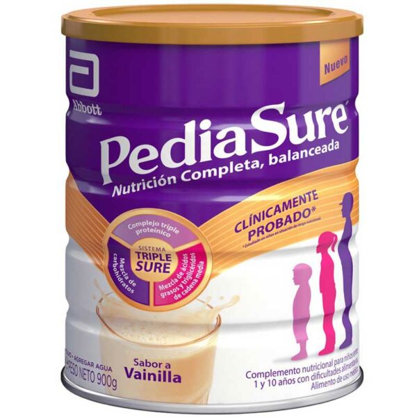 PediaSure Fórmula Infantil Sabor Vainilla, 900 g