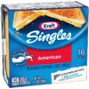 Queso Americano Rebanadas Individuales Kraft, 12 oz (16 uds)