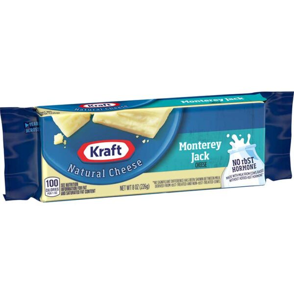 Queso Kraft Monterey Jack, 8 oz