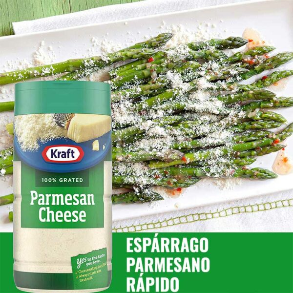 Queso Parmesano Rallado Kraft, 8 oz