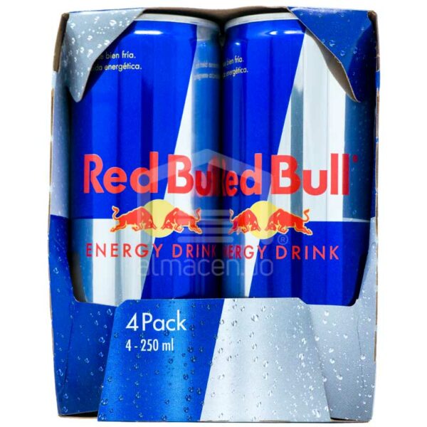 Energizante Red Bull, 250 ml Caja (24 uds)
