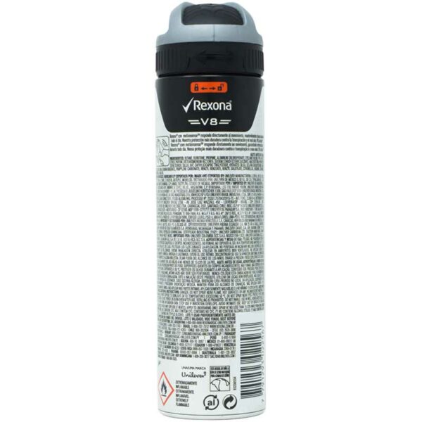 Rexona Hombre Antitranspirante Aerosol V8, 150 ml
