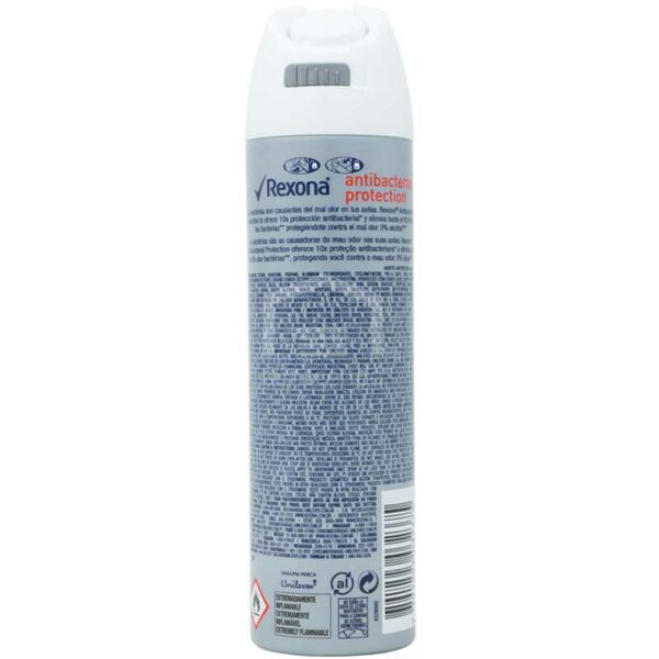 Rexona Mujer Antitranspirante Aerosol Antibacterial, 150 ml