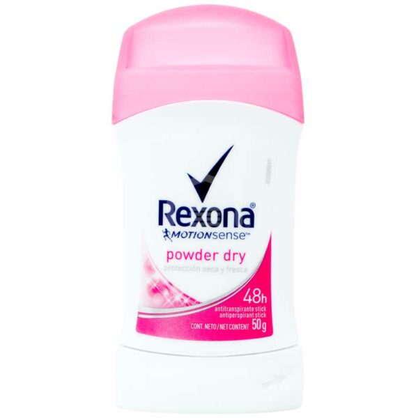 Rexona Mujer Antitranspirante Barra Powder dry, 50 g