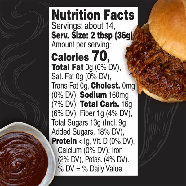 Salsa Bbq Hunt's Cherrywood Chipotle, 18 oz