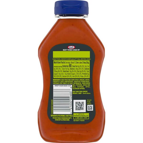 Salsa-Kraft-Agridulce_-12-oz-Back Salsa Kraft Agridulce, 12 oz