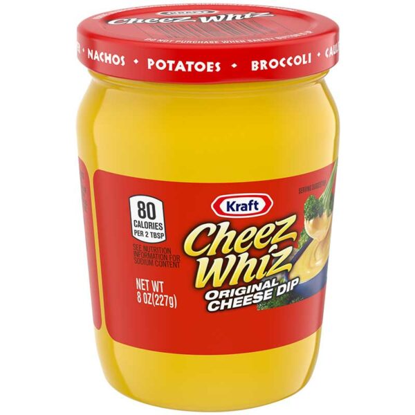 Salsa de Queso Kraft Original Cheez Whiz, 8 oz