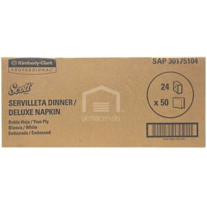 Servilletas Dinner Scott Doble Hoja Caja (24 x 50 uds)