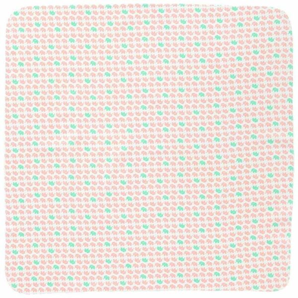Set de Sábanas (Mantas) Simple Joys en Algodón Estampado Tonos Rosados, 7 uds