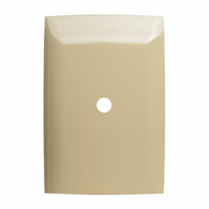 Tapa Pasacable Leviton Cien Marfil