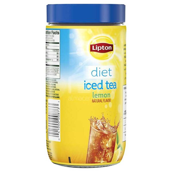 Té Frio Dietético Lipton Limon, 4.4 oz