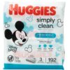 Toallitas Húmedas Huggies Simply Clean Fresh (192 uds)