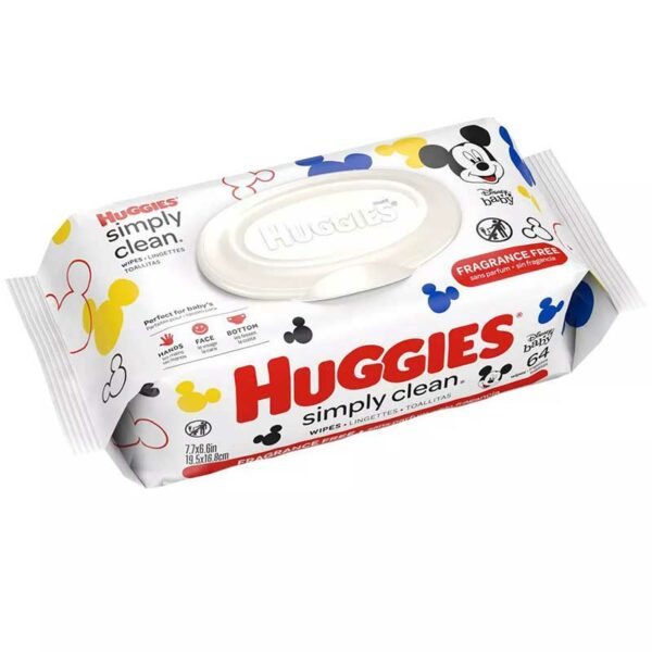 Toallitas-Humedas-Huggies-Simply-Clean-Sin-Fragancia_-64-uds-Turn-2 Toallitas Húmedas Huggies Simply Clean Sin Fragancia (64 uds)