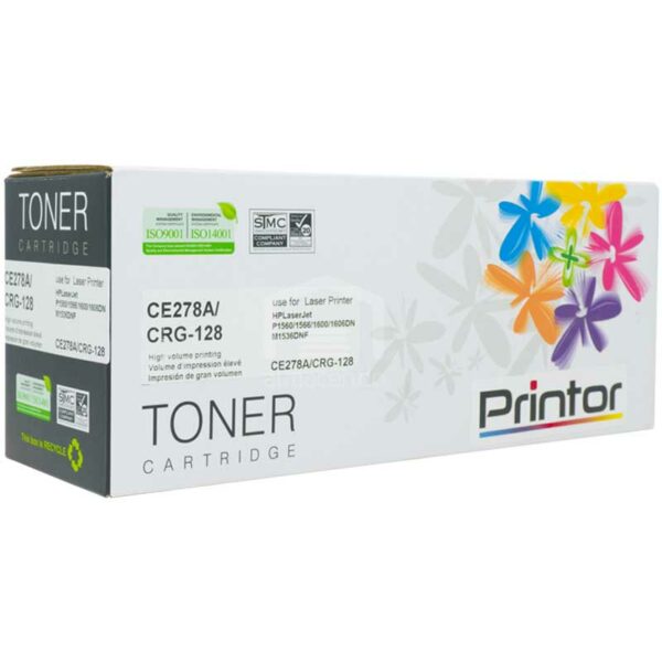 Toners-Universal-para-Impresora-La%CC%81ser-CE278ACRG-128-Turn Toner Compatible con Impresora Láser HP, CE278A/CRG-128