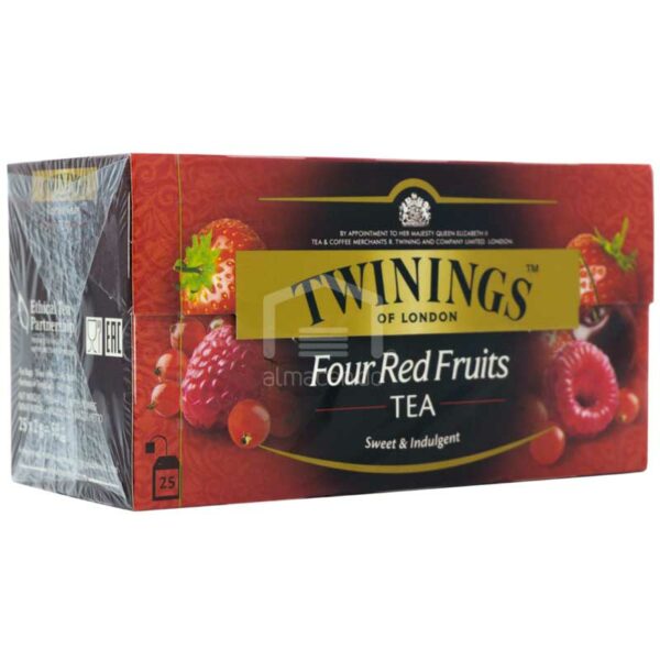Té 4 Frutos Rojos Twinings, 25 uds