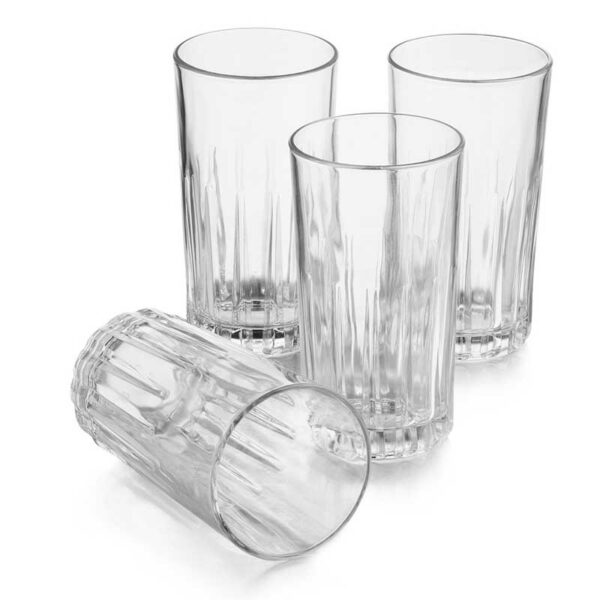 Vasos Kristalino Crisa, 13.2 oz (6 uds)