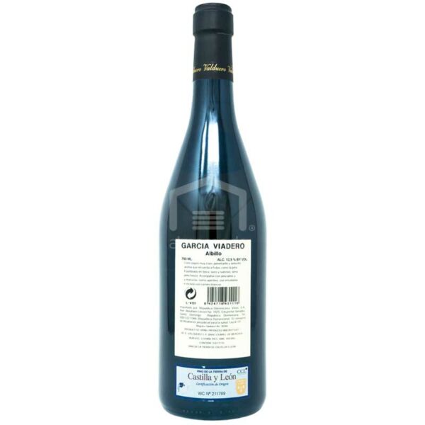 Vino-Blanco-Viadero-_750_-Back Vino García Viadero Blanco de Albillo, 750 ml