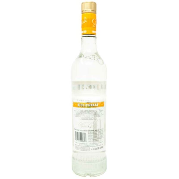 Vodka-Stolichnaya-Ohranj_-750ml-Back Vodka Stolichnaya Ohranj, 750 ml