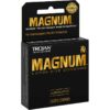 Preservativos Lubricados Trojan Magnum Large Size, 3 uds